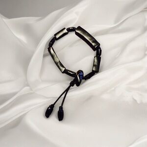 Make to Order Genuine black coral bracelet amulet